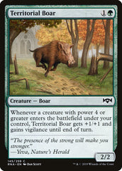 Javali Territorial / Territorial Boar - Magic: The Gathering - MoxLand