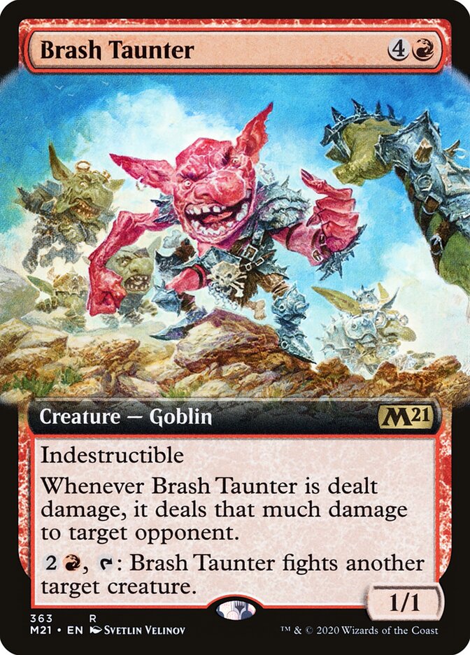 Provocador Petulante / Brash Taunter - Magic: The Gathering - MoxLand