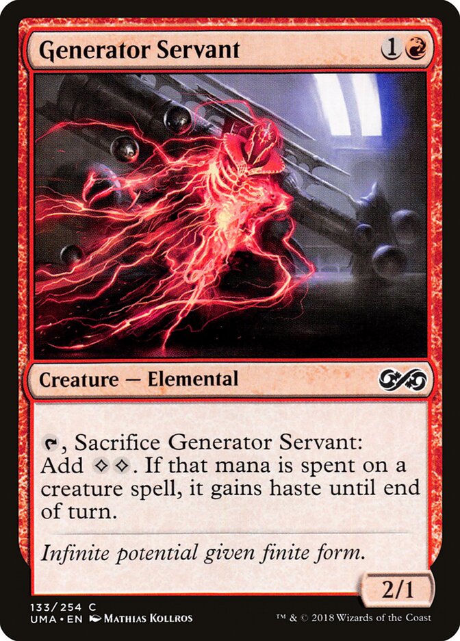 Servo Gerador / Generator Servant - Magic: The Gathering - MoxLand