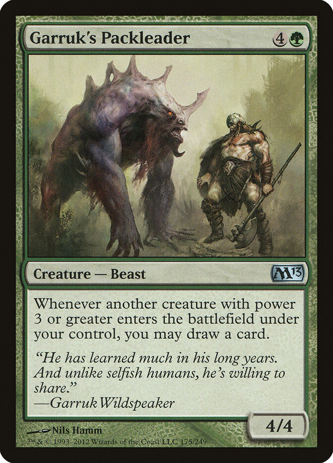 Líder de Matilha de Garruk / Garruk's Packleader - Magic: The Gathering - MoxLand
