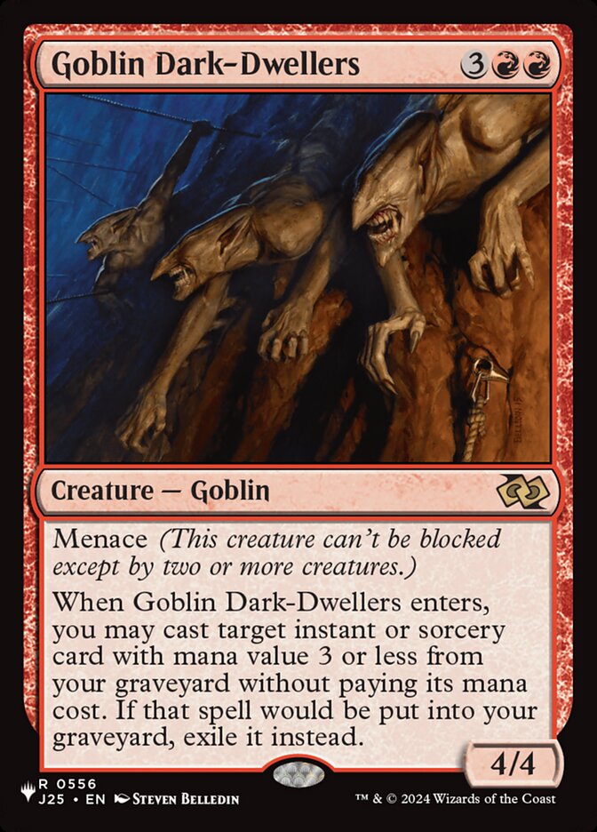 Umbrígeos Goblins / Goblin Dark-Dwellers - Magic: The Gathering - MoxLand