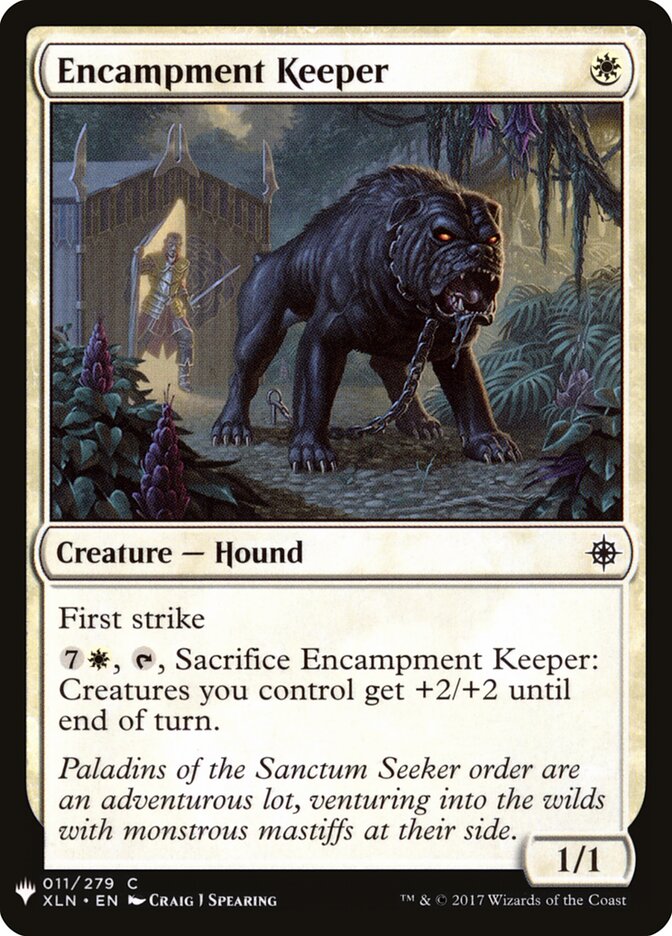 Guarda do Acampamento / Encampment Keeper - Magic: The Gathering - MoxLand
