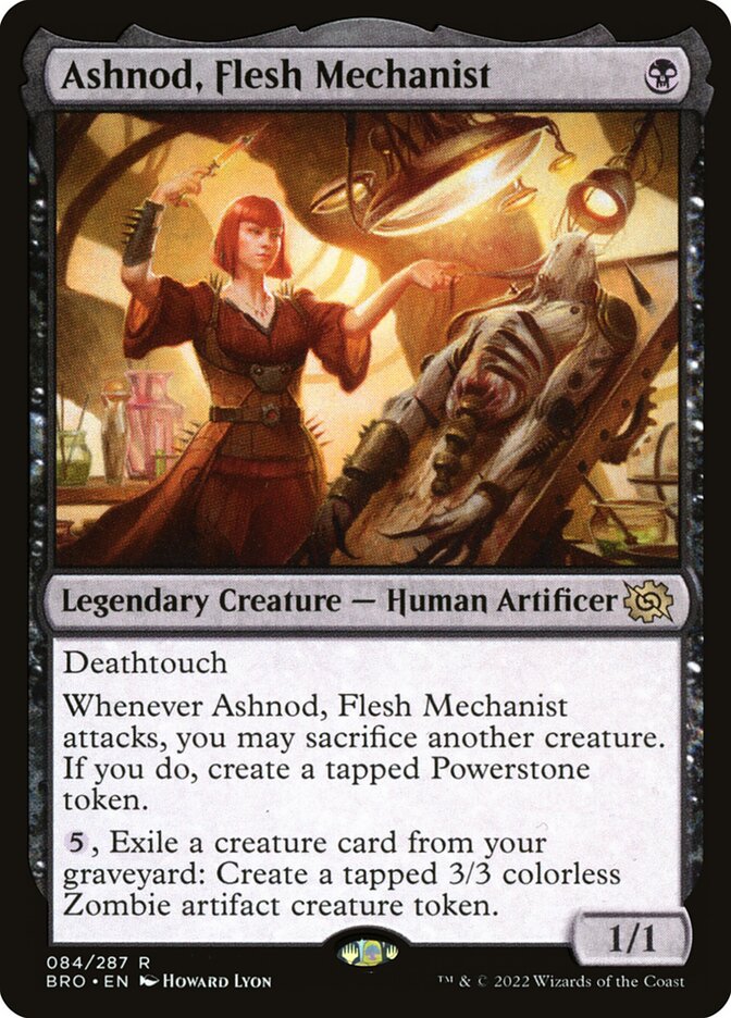 Ashnod, Mecanista da Carne / Ashnod, Flesh Mechanist - Magic: The Gathering - MoxLand