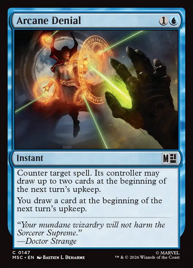 Contradição Arcana / Arcane Denial - Magic: The Gathering - MoxLand