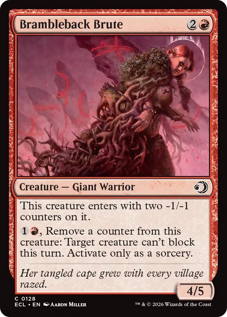 Bruta Espinodorso / Brambleback Brute - Magic: The Gathering - MoxLand