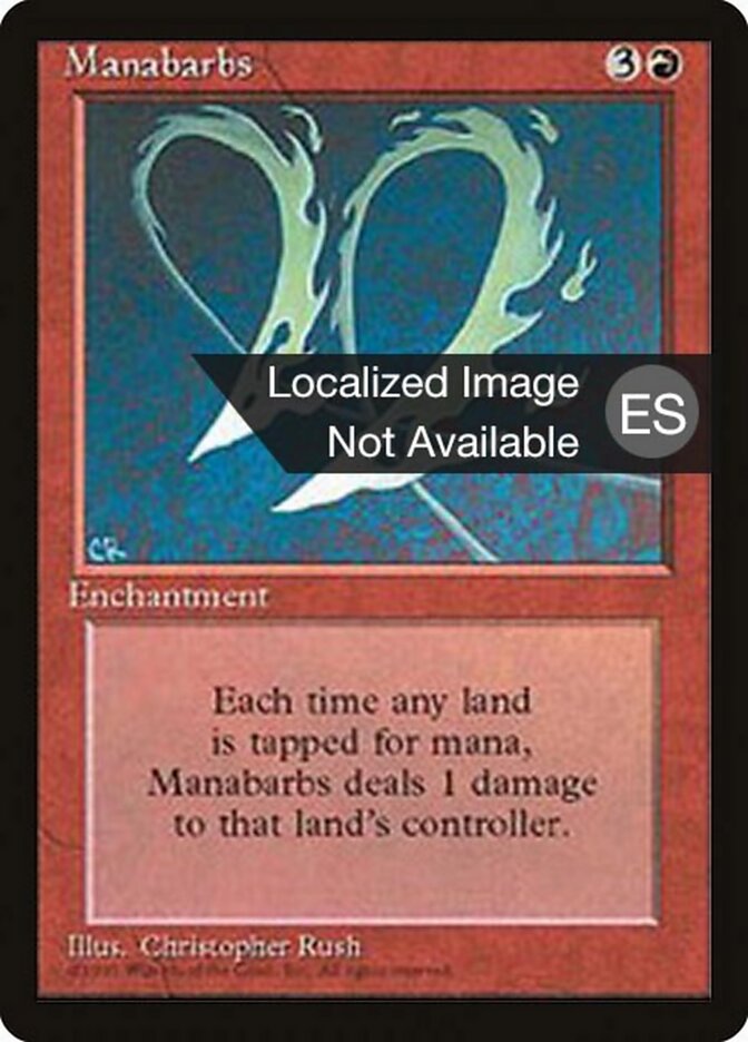 Farpas de Mana / Manabarbs - Magic: The Gathering - MoxLand