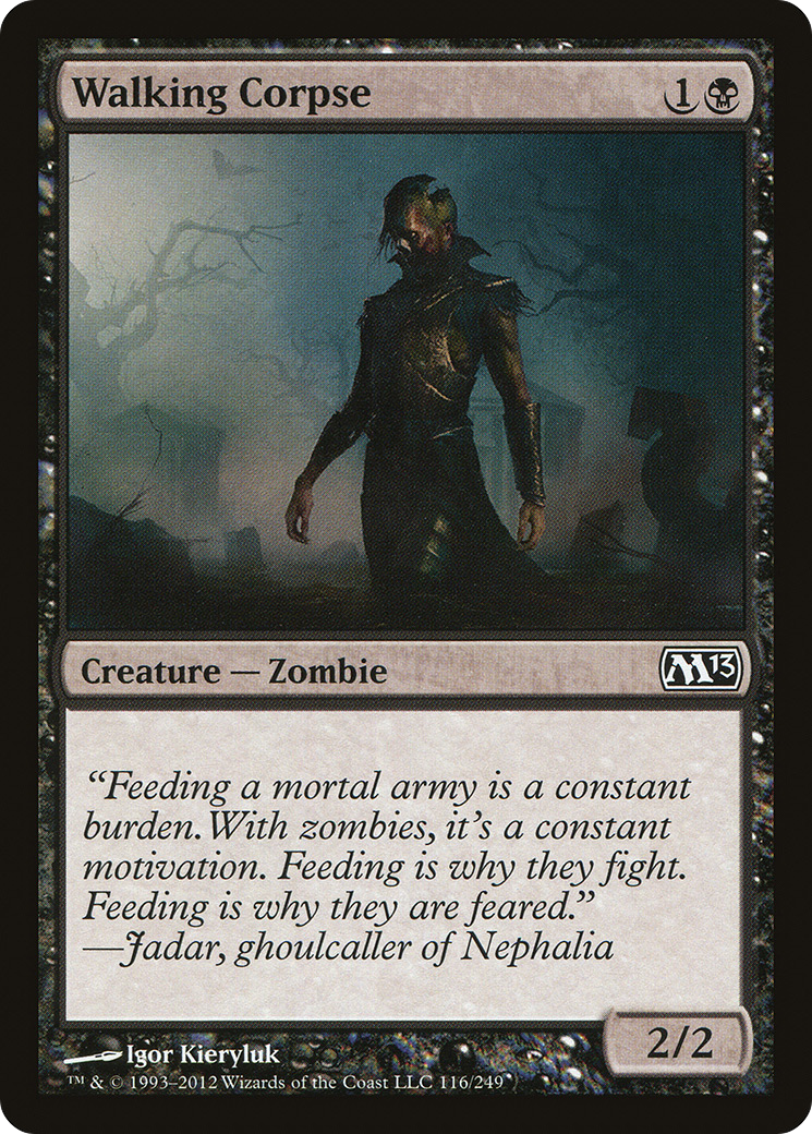 Cadáver Ambulante / Walking Corpse - Magic: The Gathering - MoxLand