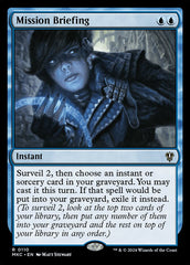 Instruções de Missão / Mission Briefing - Magic: The Gathering - MoxLand