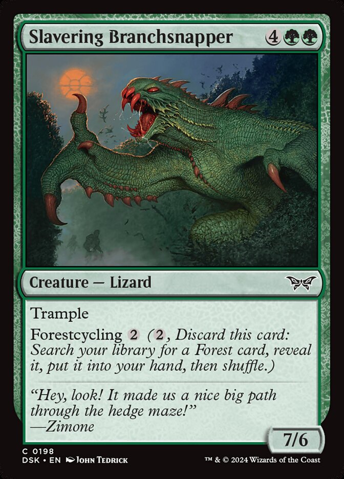 Quebragalhos Salivante / Slavering Branchsnapper - Magic: The Gathering - MoxLand