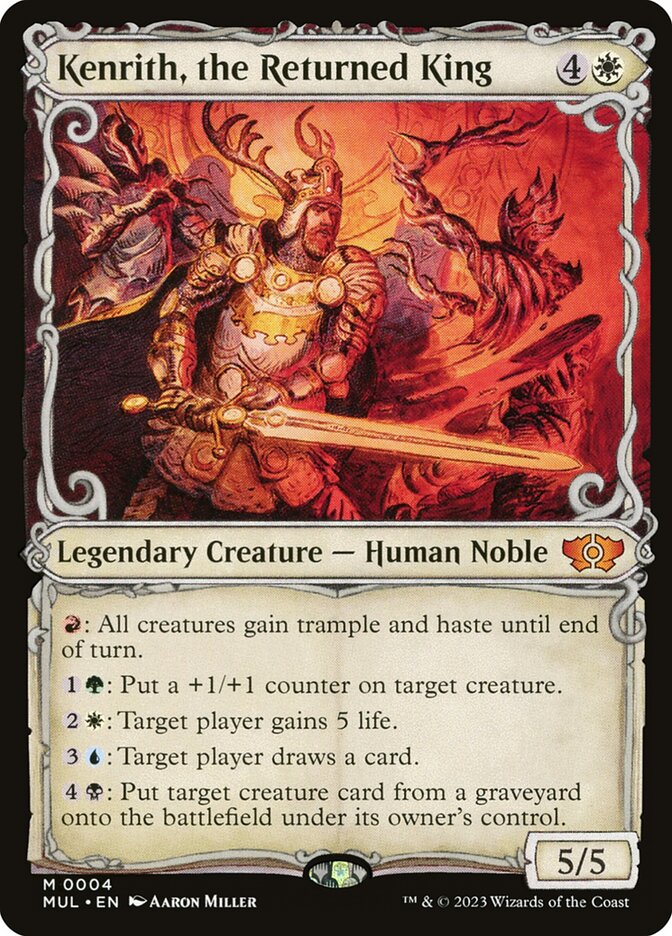 Kenrith, o Rei Regresso / Kenrith, the Returned King - Magic: The Gathering - MoxLand