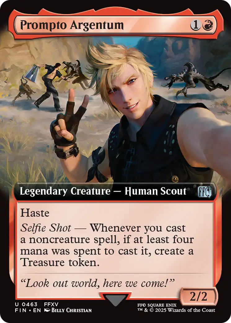 Prompto Argentum - Magic: The Gathering - MoxLand