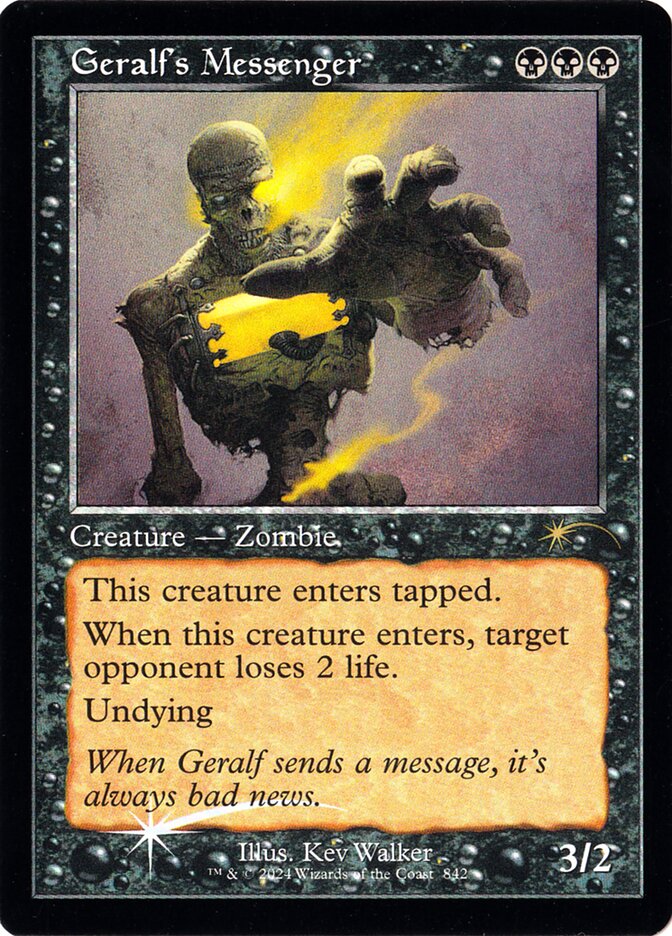 Mensageiro de Geralf / Geralf's Messenger - Magic: The Gathering - MoxLand