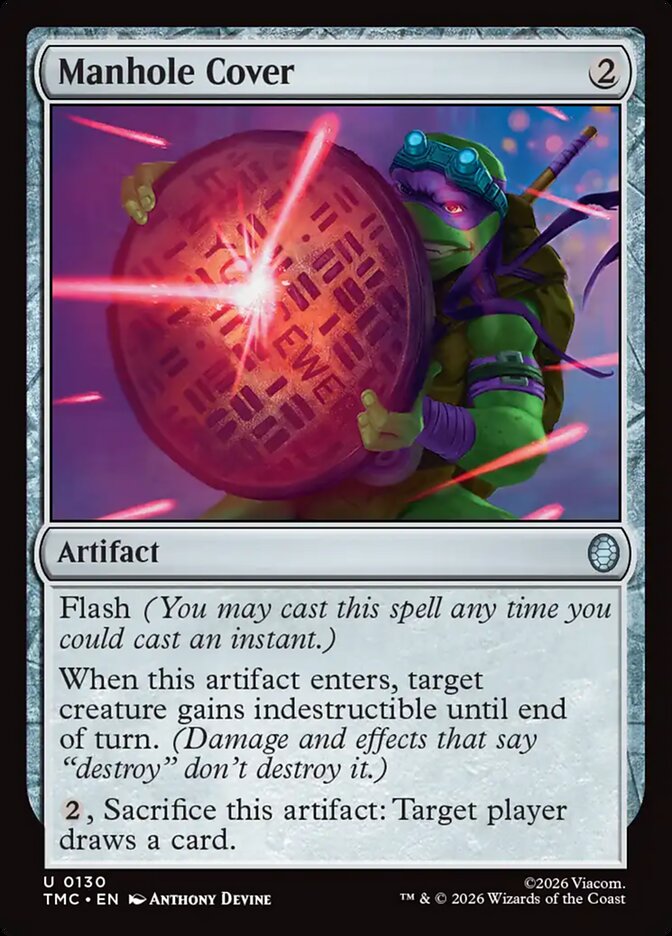 Manhole Cover - Magic: The Gathering - MoxLand