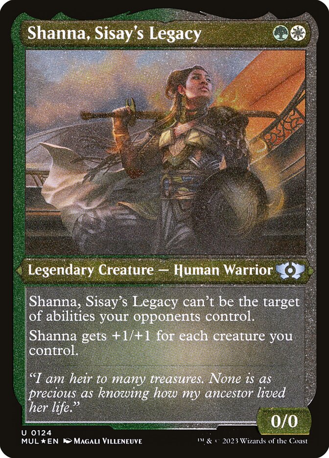 Shanna, Legado de Sisay / Shanna, Sisay's Legacy - Magic: The Gathering - MoxLand