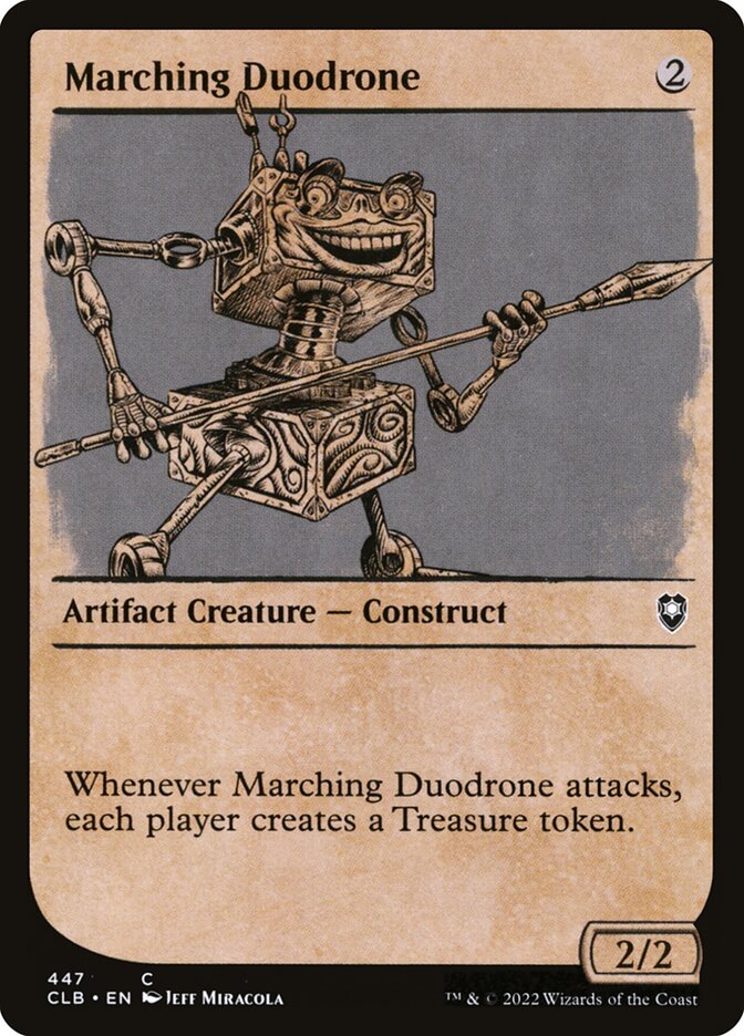 Duodrone em Marcha / Marching Duodrone - Magic: The Gathering - MoxLand