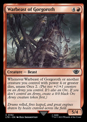 Fera de Guerra de Gorgoroth / Warbeast of Gorgoroth - Magic: The Gathering - MoxLand