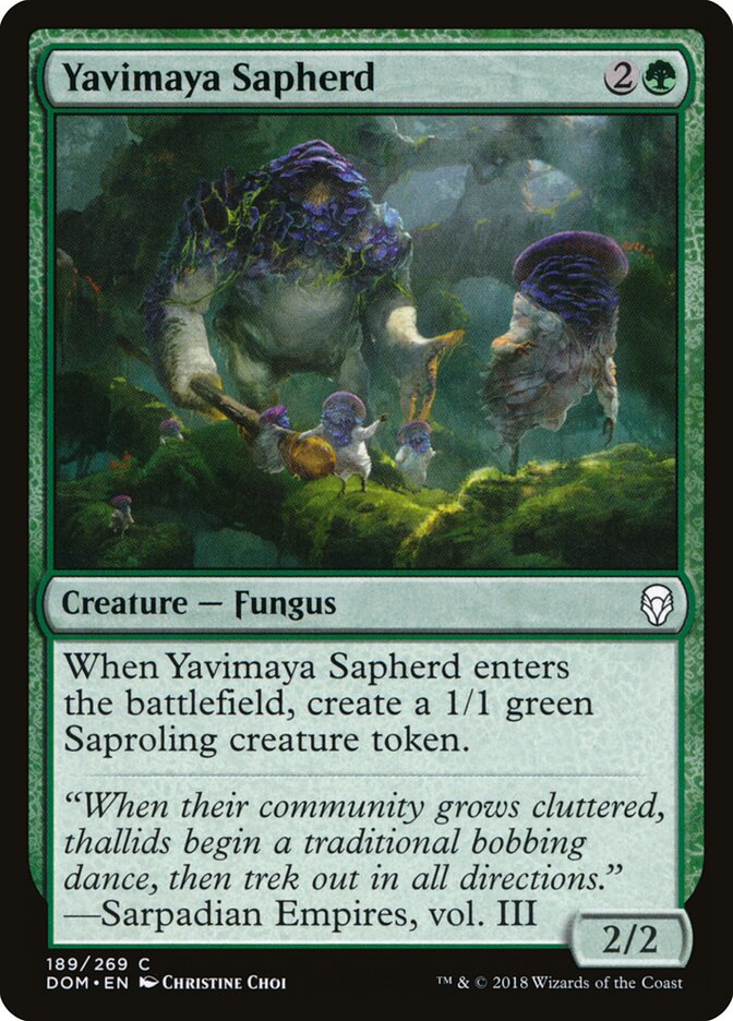 Saprastor de Yavimaya / Yavimaya Sapherd - Magic: The Gathering - MoxLand