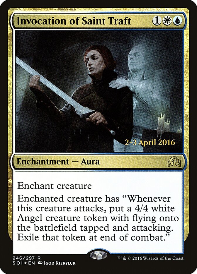 Invocação de Santo Traft / Invocation of Saint Traft - Magic: The Gathering - MoxLand