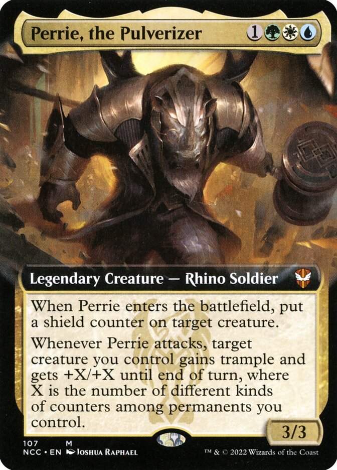 Perrie, o Pulverizador / Perrie, the Pulverizer - Magic: The Gathering - MoxLand