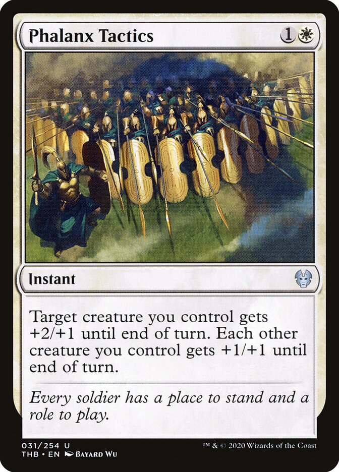 Tática de Falange / Phalanx Tactics - Magic: The Gathering - MoxLand