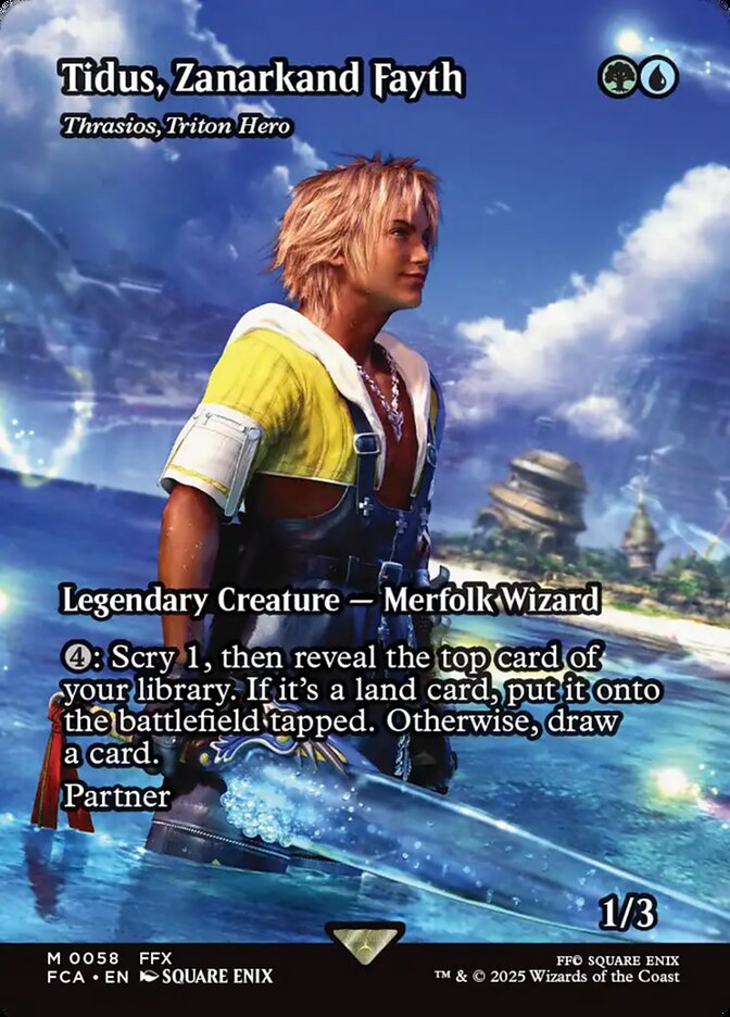 Tidus, Zanarkand Fayth - Magic: The Gathering - MoxLand