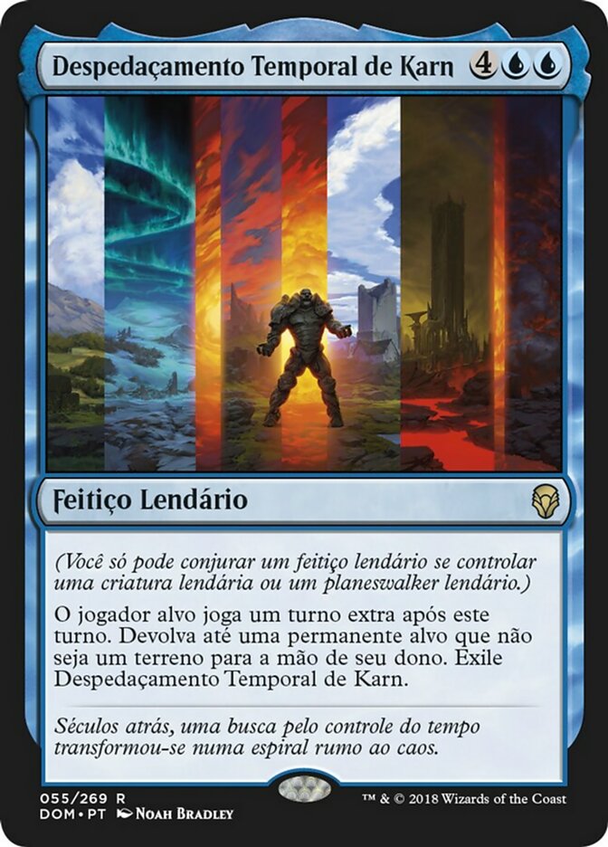 Despedaçamento Temporal de Karn / Karn's Temporal Sundering - Magic: The Gathering - MoxLand