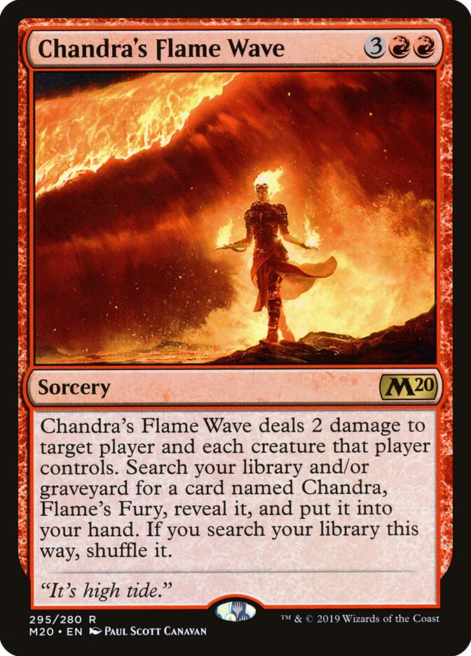 Onda Ardente de Chandra / Chandra's Flame Wave - Magic: The Gathering - MoxLand