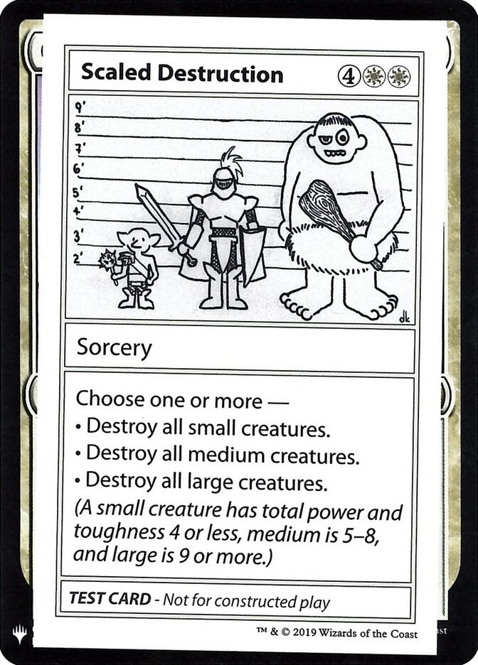Scaled Destruction - Magic: The Gathering - MoxLand