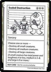 Scaled Destruction - Magic: The Gathering - MoxLand