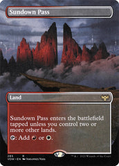 Passo do Poente / Sundown Pass - Magic: The Gathering - MoxLand
