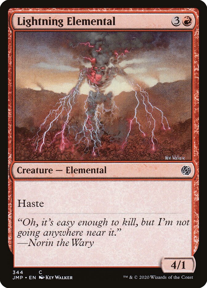 Elemental do Relâmpago / Lightning Elemental - Magic: The Gathering - MoxLand