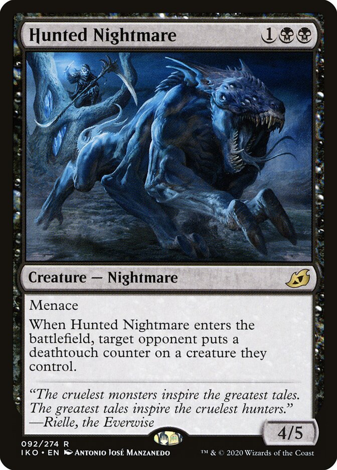 Pesadelo Caçado / Hunted Nightmare - Magic: The Gathering - MoxLand