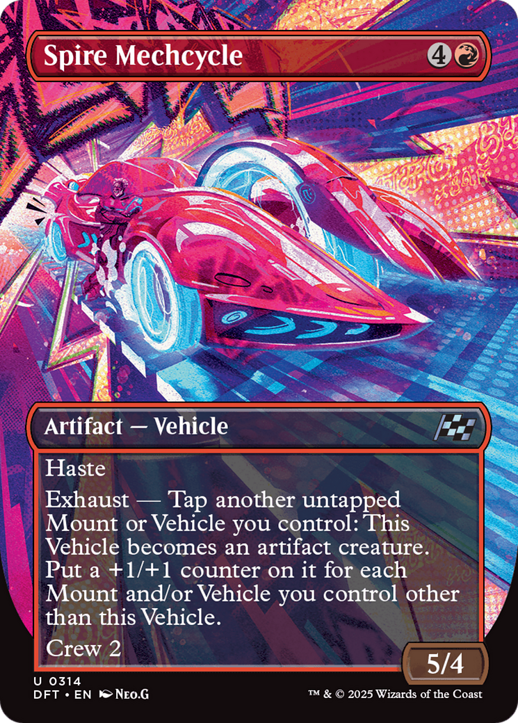 Mecacicleta dos Nebulatorre / Spire Mechcycle - Magic: The Gathering - MoxLand