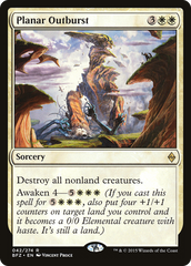 Irrupção Planar / Planar Outburst - Magic: The Gathering - MoxLand