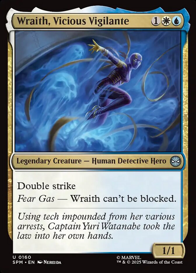 Wraith, Vicious Vigilante - Magic: The Gathering - MoxLand