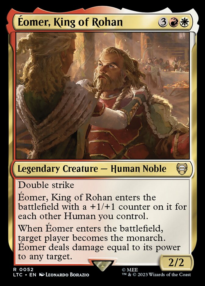 Éomer, Rei de Rohan / Éomer, King of Rohan - Magic: The Gathering - MoxLand