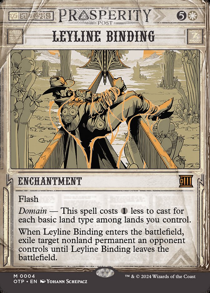 Amarras da Linha de Força / Leyline Binding - Magic: The Gathering - MoxLand