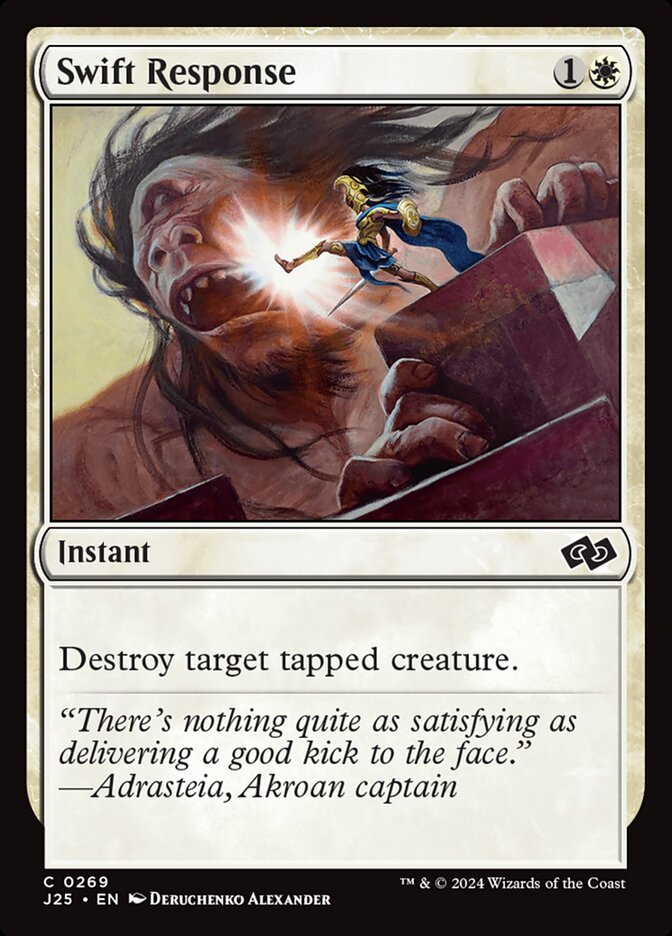 Resposta Rápida / Swift Response - Magic: The Gathering - MoxLand
