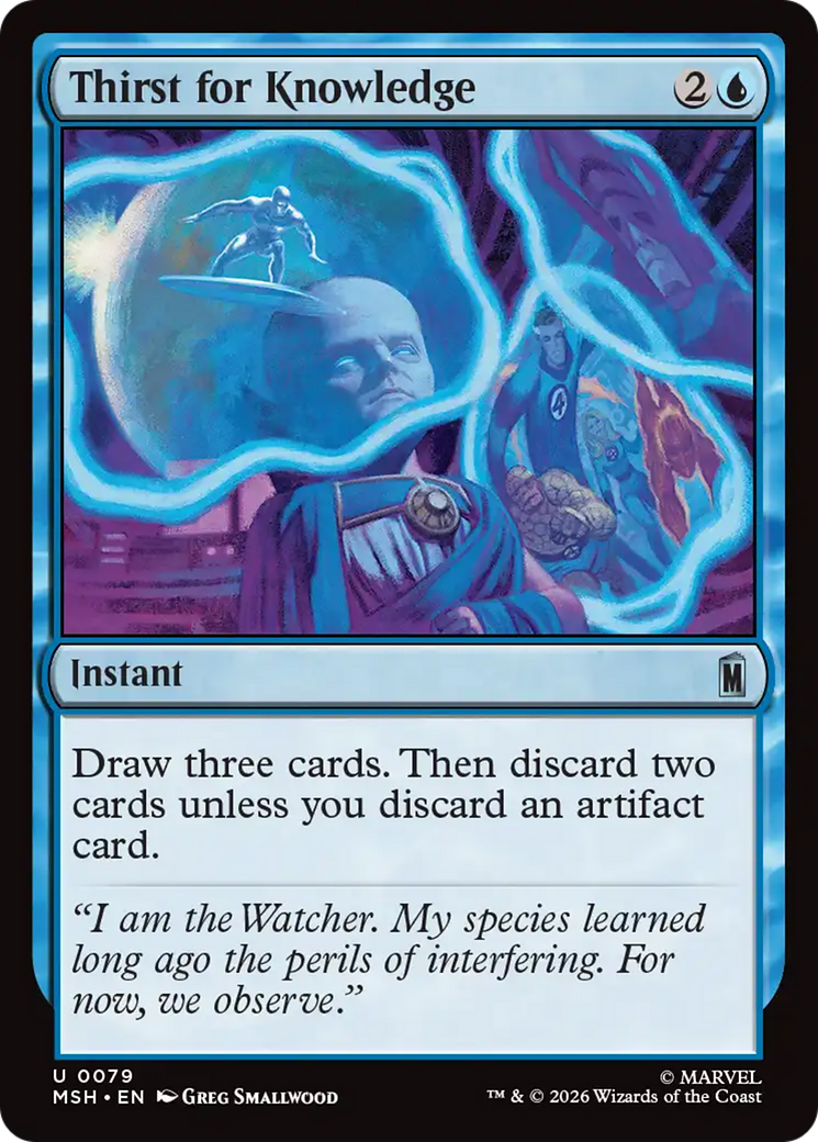 Thirst for Knowledge - Magic: The Gathering - MoxLand