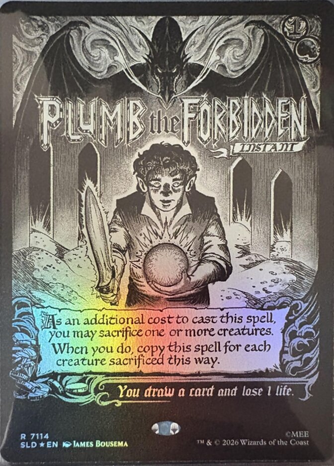 Perscrutar o Proibido / Plumb the Forbidden - Magic: The Gathering - MoxLand