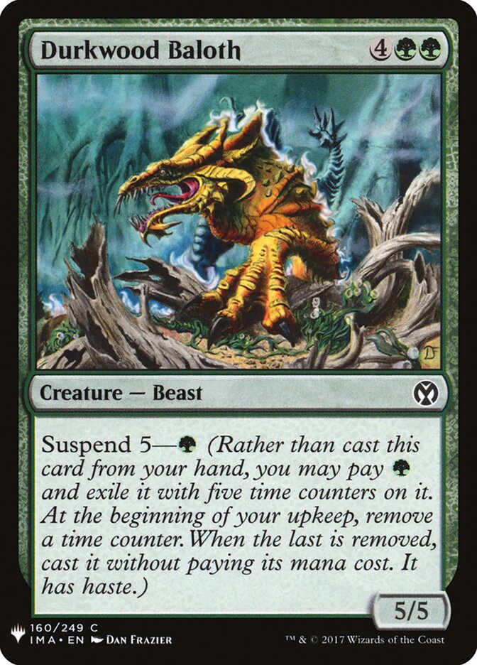 Baloth de Durkwood / Durkwood Baloth - Magic: The Gathering - MoxLand