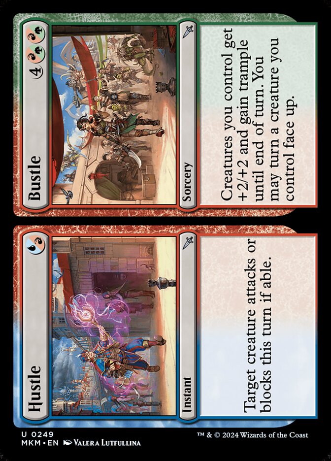 Burburinho / Agitação / Hustle / Bustle - Magic: The Gathering - MoxLand
