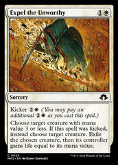 Expulsar os Indignos / Expel the Unworthy - Magic: The Gathering - MoxLand
