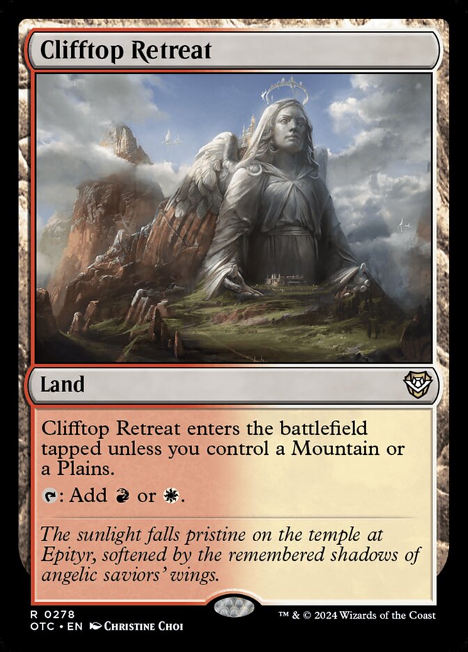 Retiro da Falésia / Clifftop Retreat - Magic: The Gathering - MoxLand