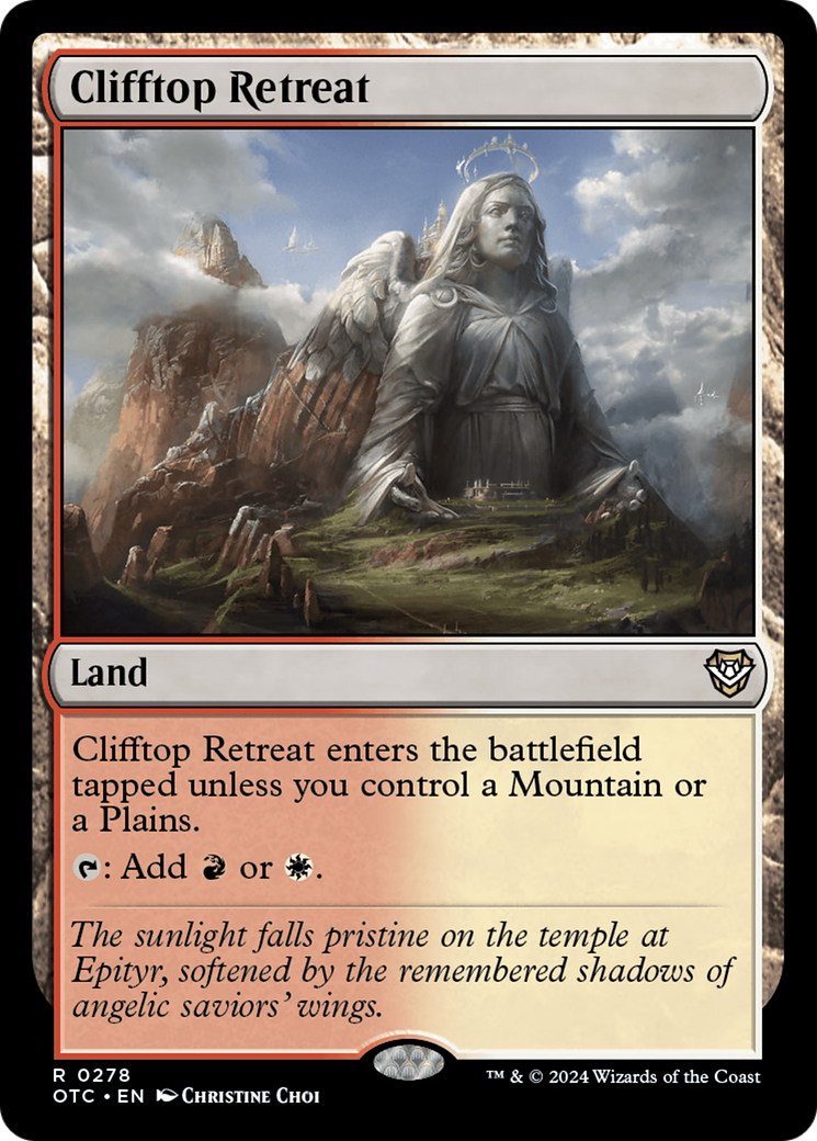 Retiro da Falésia / Clifftop Retreat - Magic: The Gathering - MoxLand