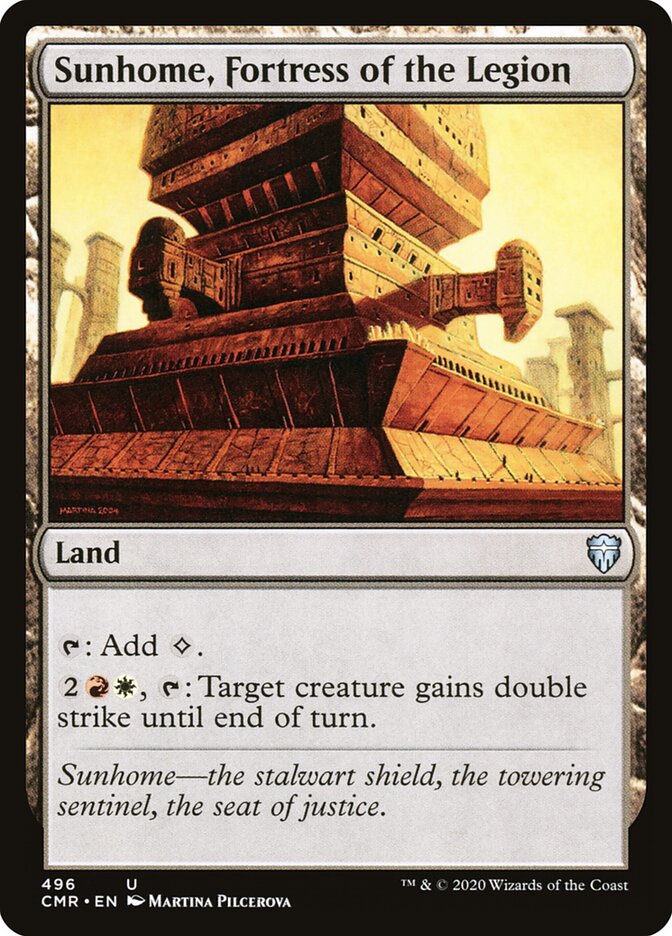Morada do Sol, Fortaleza da Legião / Sunhome, Fortress of the Legion - Magic: The Gathering - MoxLand