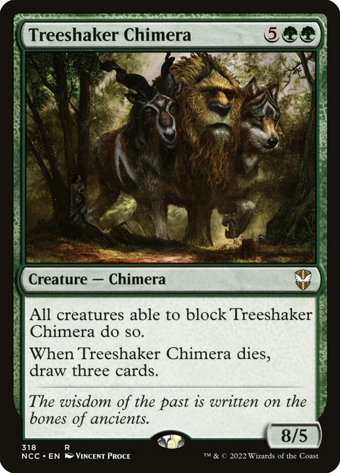 Quimera Farfalhante / Treeshaker Chimera - Magic: The Gathering - MoxLand