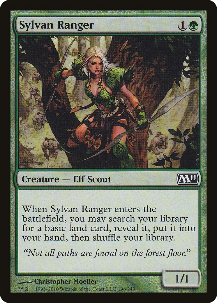 Patrulheiro Silvestre / Sylvan Ranger - Magic: The Gathering - MoxLand
