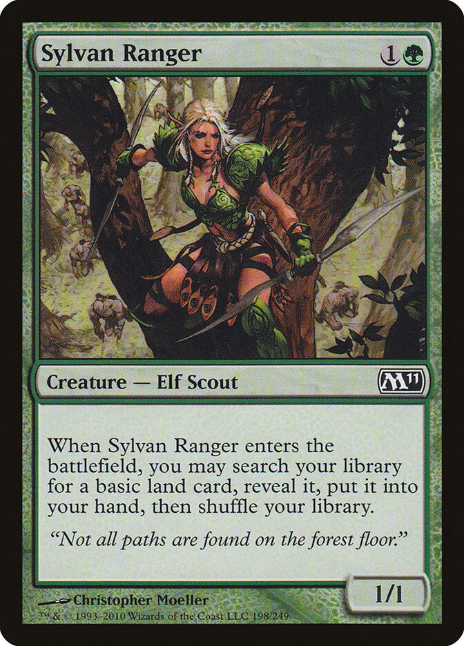 Patrulheiro Silvestre / Sylvan Ranger - Magic: The Gathering - MoxLand