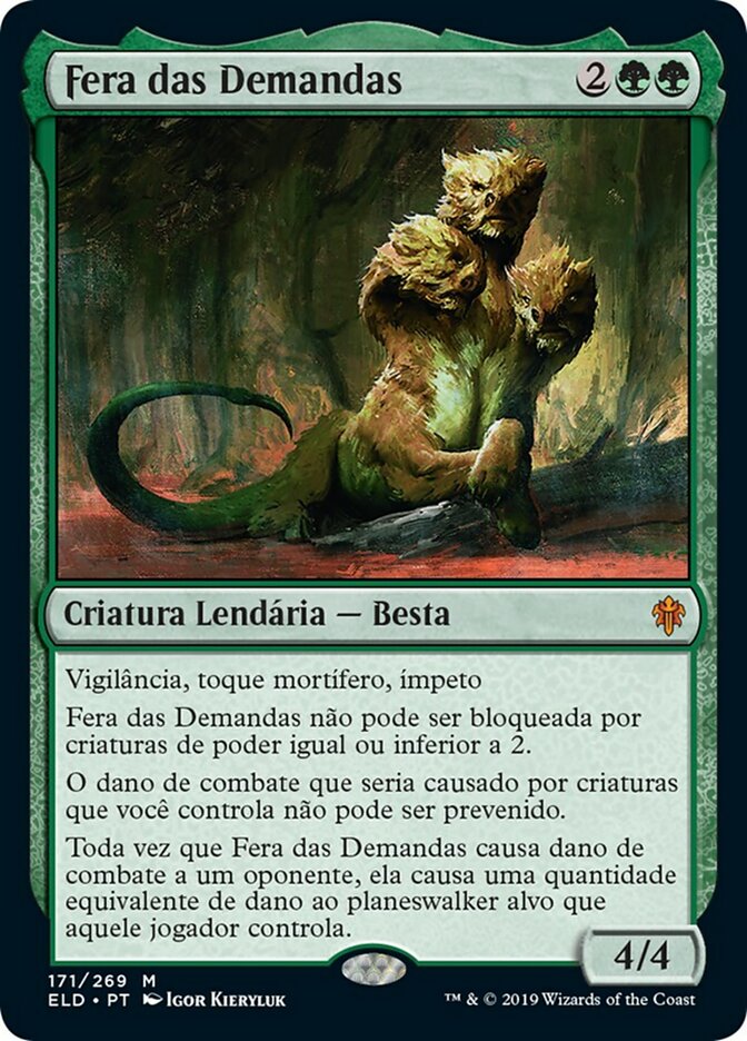 Fera das Demandas / Questing Beast - Magic: The Gathering - MoxLand